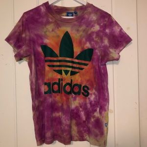 Tie Dye Adidas T- Shirt